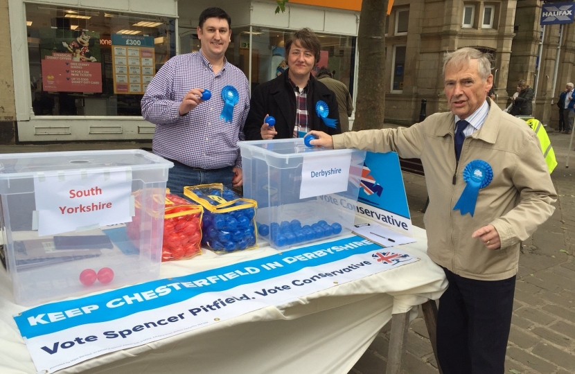 Chesterfield Conservatives holding a straw poll on whether local people want to be run by a South Yorkshire Mayor